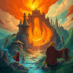 Whose Prophecy Is It Anyway? - Text-based game
