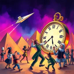 Chronochaos: Whose Time Is It Anyway? - Text-based game