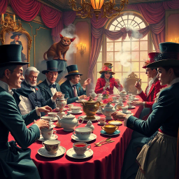 Whose Tea is it Anyway? - Text-based game