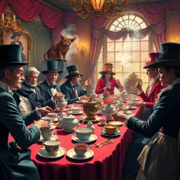 Whose Tea is it Anyway? - Text-based game