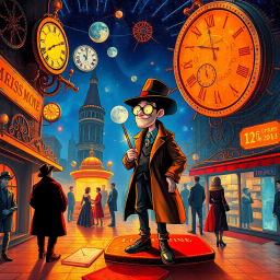 Chrono-Capers: Whose Time Is It Anyway? - Text-based game