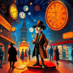 Chrono-Capers: Whose Time Is It Anyway? - Text-based game