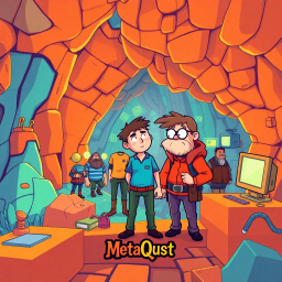 MetaQuest: Who's the Hero, Anyway? - Text-based game