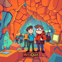 MetaQuest: Who's the Hero, Anyway? - Text-based game