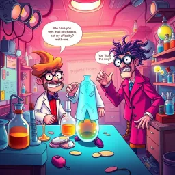 Whose Lab Is It Anyway? - Text-based game