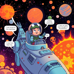 Cosmic Chronicles: Whose Cosmos Is It Anyway? - Text-based game