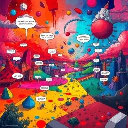 Spectrum Wars: Which Dimension Is It Anyway? - Text-based game