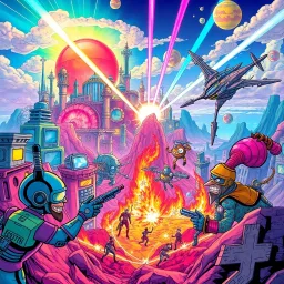Spectrum Wars: Which Dimension Is It Anyway? - Text-based game