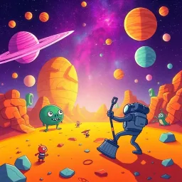Cosmic Chronicles: Whose Cosmos Is It Anyway? - Text-based game
