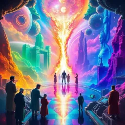 Spectrum Wars: Which Dimension Is It Anyway? - Text-based game