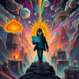 Spectrum Wars: Which Dimension Is It Anyway? - Text-based game