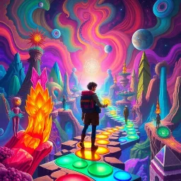 Spectrum Wars: Which Dimension Is It, Anyway? - Text-based game
