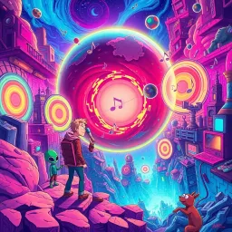Spectrum Wars: Which Dimension is it Anyway? - Text-based game