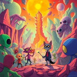 Spectrum Wars: Which Dimension Is It Anyway? - Text-based game