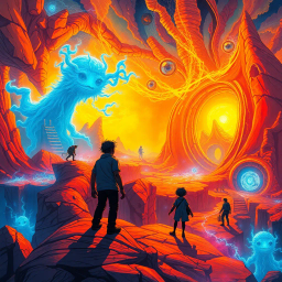 Spectrum Wars: Which Dimension Is It Anyway? - Text-based game
