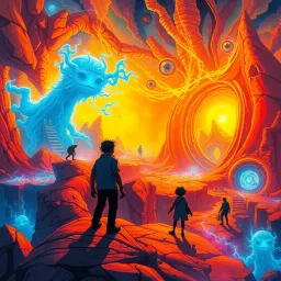 Spectrum Wars: Which Dimension Is It Anyway? - Text-based game