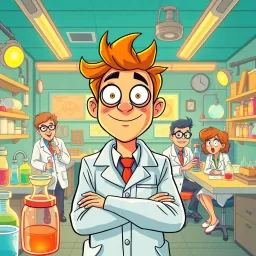 Whose Lab Is It Anyway? - Text-based game