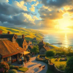 Tea & Tension: Tales from the West Country - Text-based game