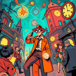 Chrono-Caper: Whose Time Is It Anyway? - Text-based game