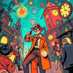 Chrono-Caper: Whose Time Is It Anyway? - Text-based game