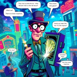 Chrono-Capers: Whose Time Is It Anyway? - Text-based game