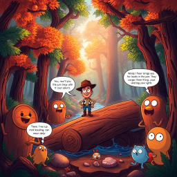 Log Jam: Who's Logs Are These, Anyway? - Text-based game