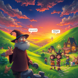 Whose Prophecy Is It Anyway? - Text-based game