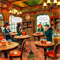 Whose Tea Is It Anyway? - Text-based game