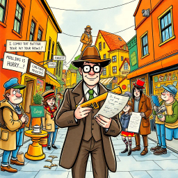 Whose Hellos Are These, Anyway? - Text-based game
