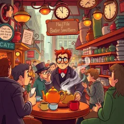 Whose Tea Is It Anyway? - Text-based game