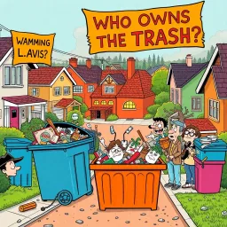Whose Bin Is It Anyway? - Text-based game