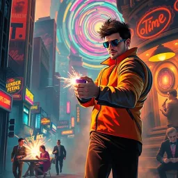 Chrono-Caper: Who's Time Is It Anyway? - Text-based game