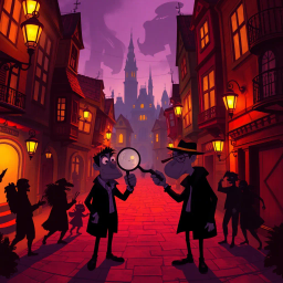 Whose Shadow Is It Anyway? - Text-based game