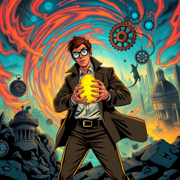 Chrono-Capers: Whose Time Is It Anyway? - Text-based game