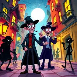 Whose Shadow is it Anyway? - Text-based game