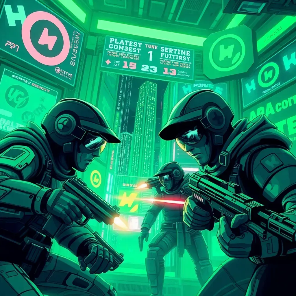 Byte Brawler: Cybernetic Showdown