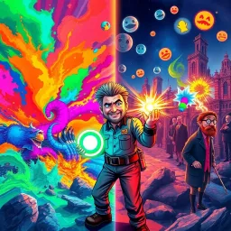 Spectrum Wars: Which Dimension Is It, Anyway? - Text-based game