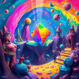 Spectrum Wars: Which Dimension Is It Anyway? - Text-based game