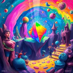 Spectrum Wars: Which Dimension Is It Anyway? - Text-based game