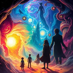 Spectrum Wars: Which Dimension Is It Anyway? - Text-based game