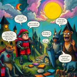 MetaQuest: Whose Adventure Is It Anyway? - Text-based game