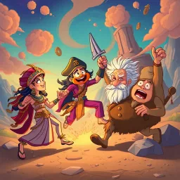Chrono Clash: Whose Time Is It Anyway? - Text-based game
