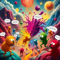 Spectrum Wars: Which Dimension is it Anyway? - Text-based game