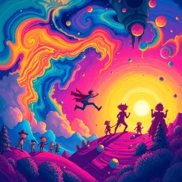Spectrum Wars: Whose Dimension is it Anyway? - Text-based game