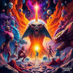 Spectrum Wars: Whose Dimension Is It Anyway? - Text-based game
