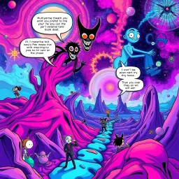 Spectrum Wars: Which Dimension Is It Anyway? - Text-based game