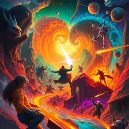 Spectrum Wars: Whose Dimension Is It Anyway? - Text-based game