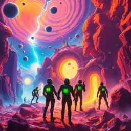 Spectrum Wars: Which Dimension Is It Anyway? - Text-based game