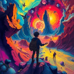 Spectrum Wars: Whose Dimension is it Anyway? - Text-based game