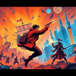 Chrono Clash: Whose Time is It, Anyway? - Text-based game